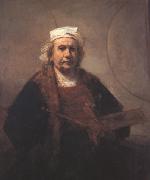 REMBRANDT Harmenszoon van Rijn Self-portrait (mk33) painting